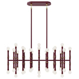 Robert Abbey (SM77) 38.25" x 16.38" KANE CHANDELIER