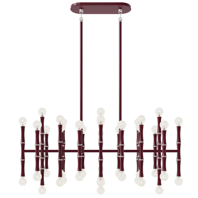 Robert Abbey (SM78) 38.25" x 16.38" KANE CHANDELIER