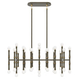 Robert Abbey (ST77) 38.25" x 16.38"-0" KANE CHANDELIER