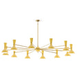 Robert Abbey (SU12SU) 76" x 10.19"-0" CLARE CHANDELIER