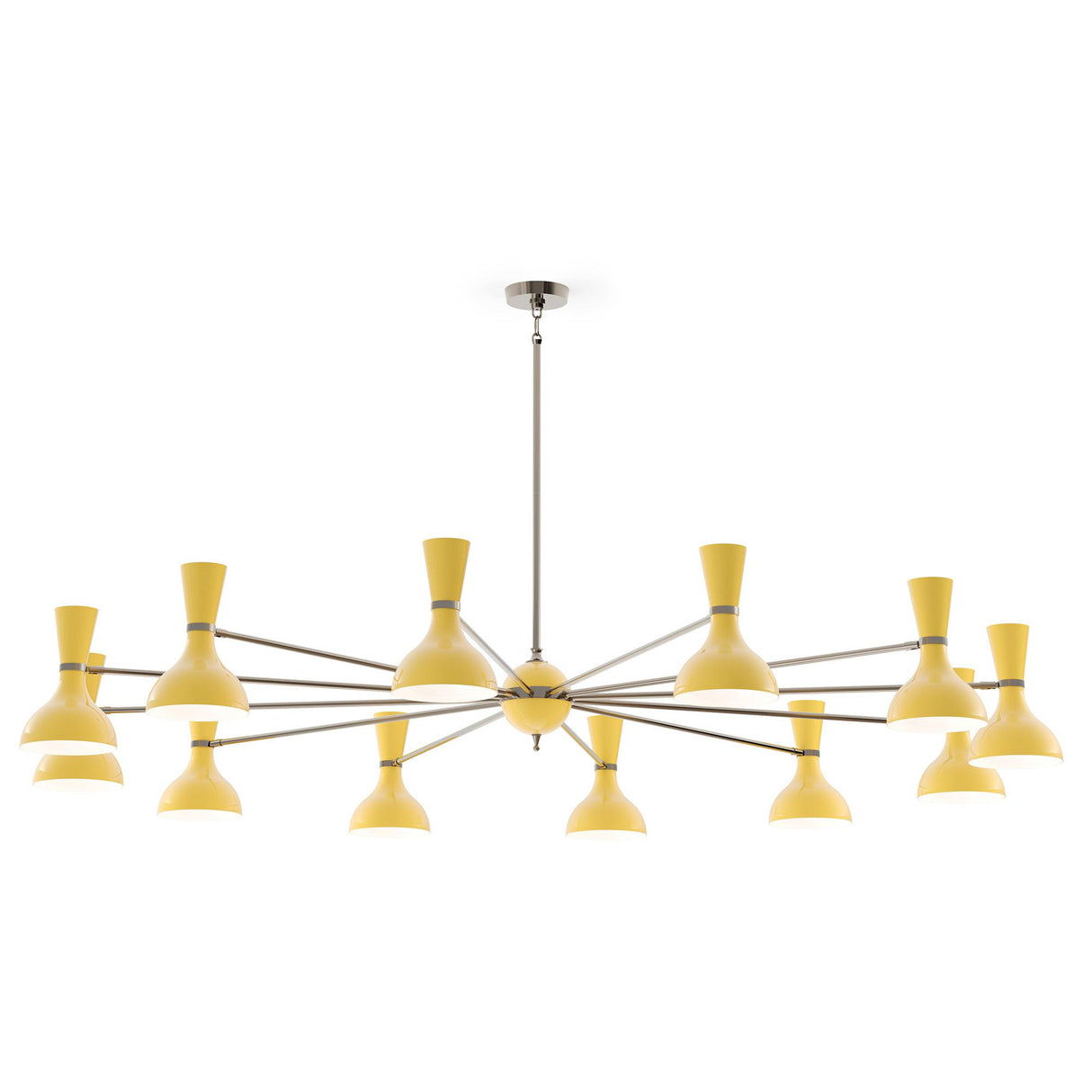 Robert Abbey (SU13SU) 76" x 10.19"-0" CLARE CHANDELIER