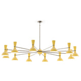 Robert Abbey (SU13SU) 76" x 10.19"-0" CLARE CHANDELIER