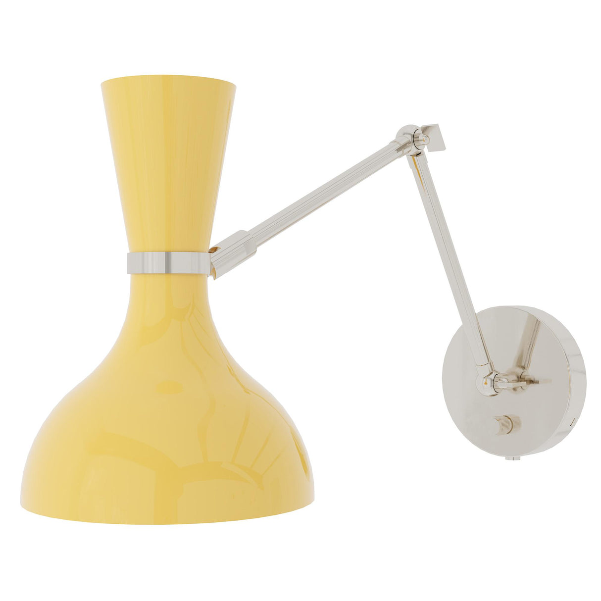 Robert Abbey (SU19SU) 7" x 10.13"-25.25" CLARE WALL SCONCE