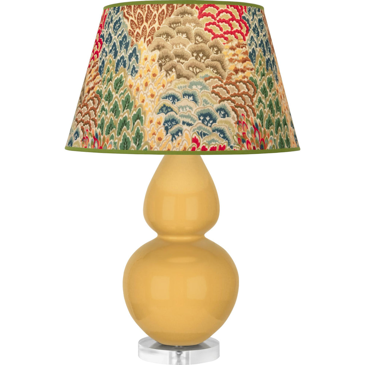 Robert Abbey (SU23F) 9.5" x 30" DOUBLE GOURD TABLE LAMP