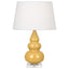 Robert Abbey (SU33X) 7.25" x 24" SMALL TRIPLE GOURD ACCENT LAMP
