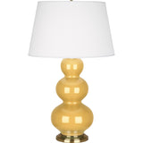 Robert Abbey (SU40X) 10" x 32.75" TRIPLE GOURD TABLE LAMP
