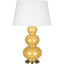 Robert Abbey (SU40X) 10" x 32.75" TRIPLE GOURD TABLE LAMP