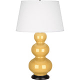 Robert Abbey (SU41X) 10" x 32.75" TRIPLE GOURD TABLE LAMP