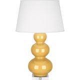 Robert Abbey (SU43X) 10" x 33" TRIPLE GOURD TABLE LAMP