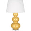 Robert Abbey (SU43X) 10" x 33" TRIPLE GOURD TABLE LAMP