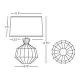 Robert Abbey (SU989) 8.75" x 17.63" ORION ACCENT LAMP