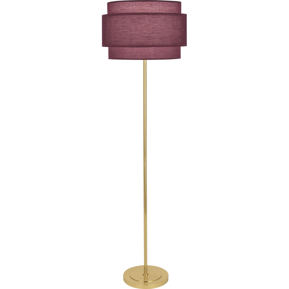 Robert Abbey (VW132) 10.5" x 62.63" DECKER FLOOR LAMP