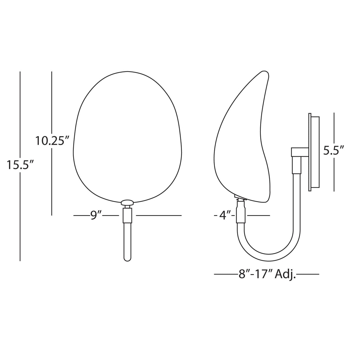 Robert Abbey (W1524) 9" x 15.5" RICO ESPINET RACER WALL SCONCE