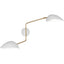 Robert Abbey (W1528) 48" x 21" RICO ESPINET RACER WALL SCONCE