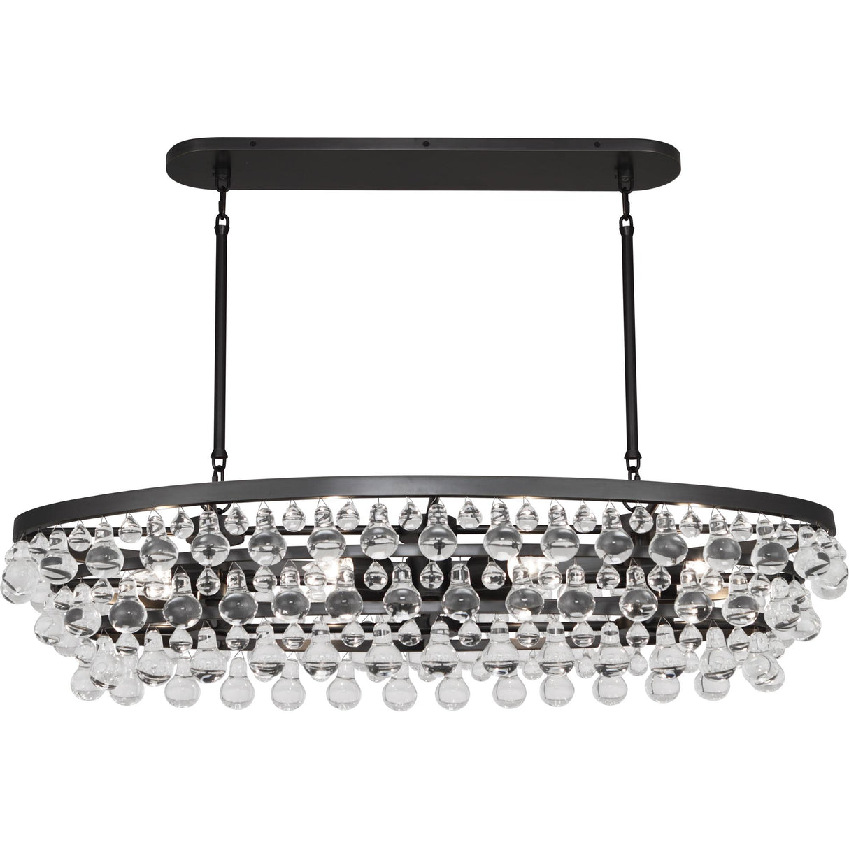 Robert Abbey (Z1007) 42.75" x 9.75" BLING CHANDELIER