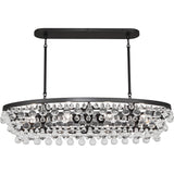 Robert Abbey (Z1007) 42.75" x 9.75" BLING CHANDELIER