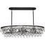 Robert Abbey (Z1007) 42.75" x 9.75" BLING CHANDELIER