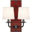 Robert Abbey (Z1031) 13.5" x 16.5" WILLIAMSBURG LIGHTFOOT WALL SCONCE