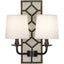 Robert Abbey (Z1032) 13.5" x 16.5" WILLIAMSBURG LIGHTFOOT WALL SCONCE