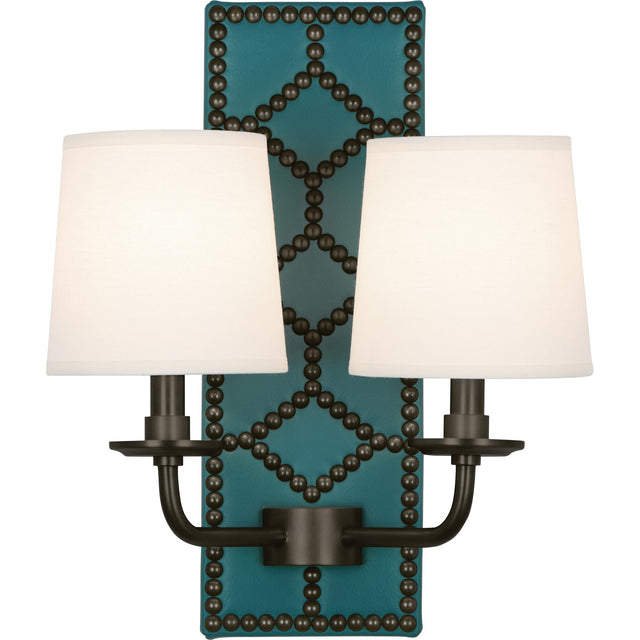 Robert Abbey (Z1033) 13.5" x 16.5" WILLIAMSBURG LIGHTFOOT WALL SCONCE
