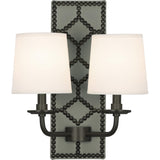 Robert Abbey (Z1034) 13.5" x 16.5" WILLIAMSBURG LIGHTFOOT WALL SCONCE