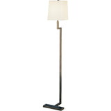 Robert Abbey (Z149) 9" x 48.75" DOUGHNUT FLOOR LAMP