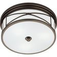 Robert Abbey (Z1985) 15" x 6.25" CHASE FLUSHMOUNT