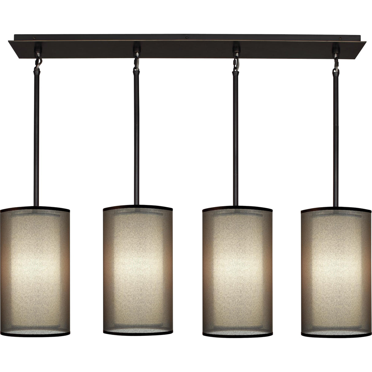 Robert Abbey (Z2155) 44.25" x 14.5" SATURNIA CHANDELIER