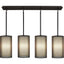 Robert Abbey (Z2155) 44.25" x 14.5" SATURNIA CHANDELIER