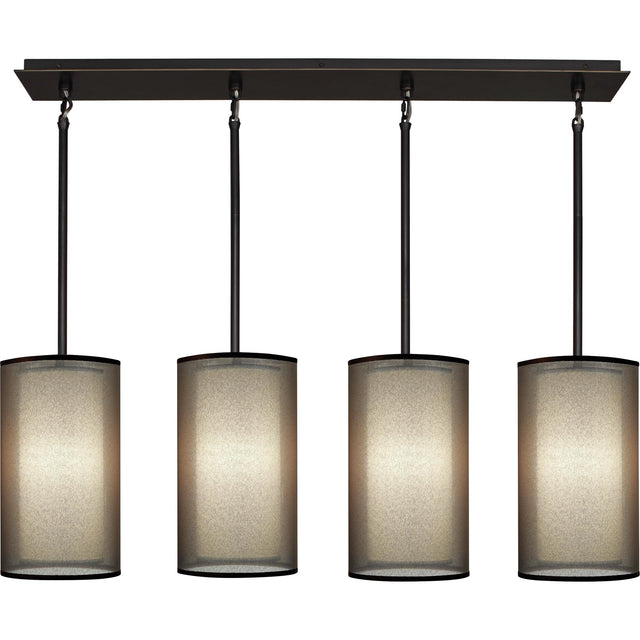 Robert Abbey (Z2155) 44.25" x 14.5" SATURNIA CHANDELIER