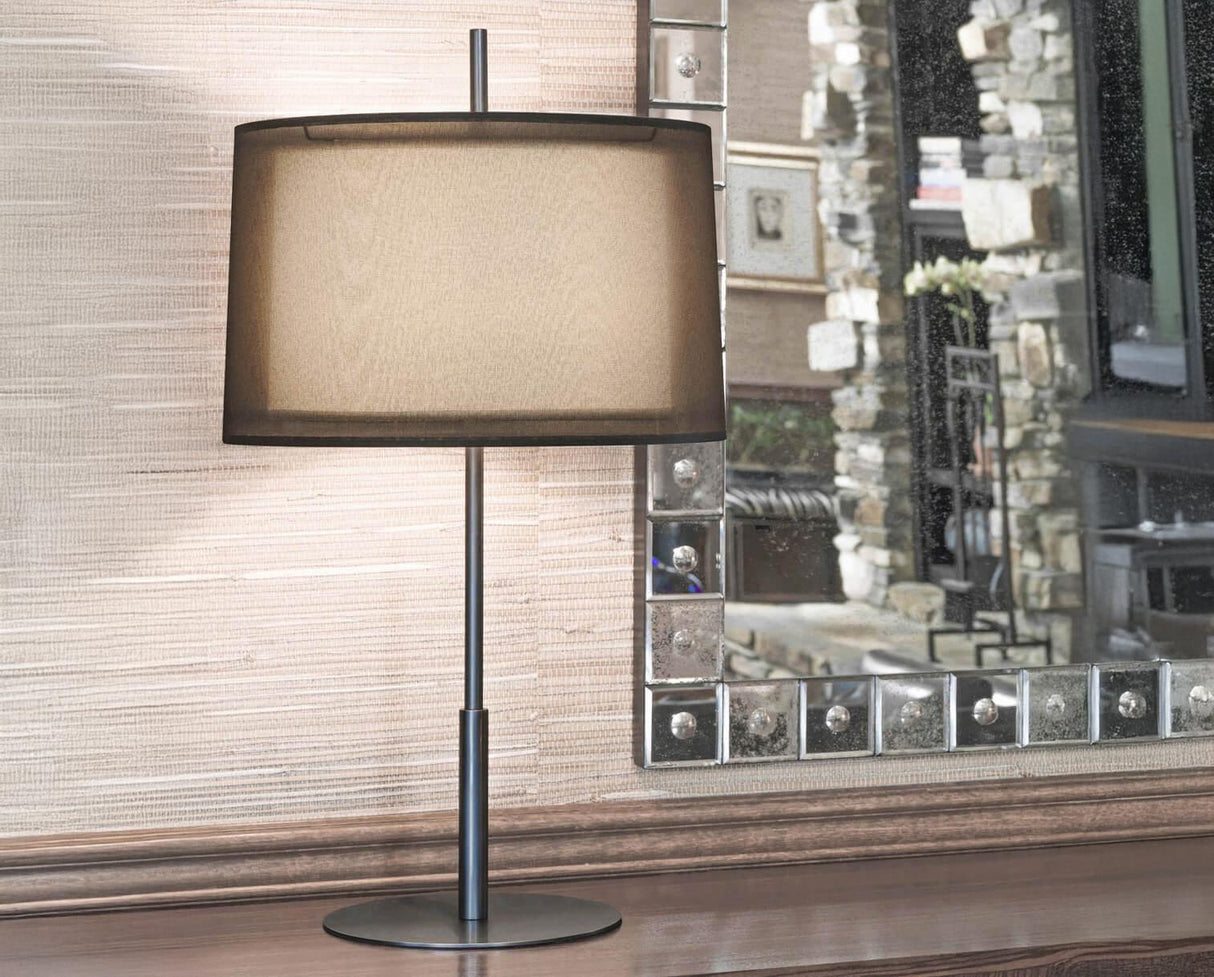 Robert Abbey (Z2180) 17" x 30" SATURNIA TABLE LAMP