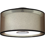 Robert Abbey (Z2187) 17.5" x 9.75" SATURNIA FLUSHMOUNT