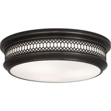 Robert Abbey (Z307) 16.75" x 4.63" WILLIAMSBURG TUCKER FLUSHMOUNT