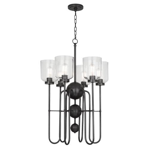 Robert Abbey (Z410) 22.75" x 34.5" WILLIAMSBURG TYRIE CHANDELIER