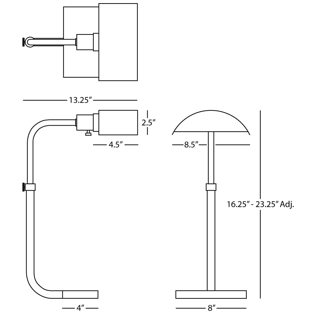 Robert Abbey (Z460) 0.88" x 16.25" KOLEMAN TABLE LAMP