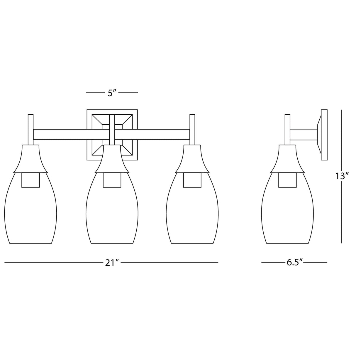 Robert Abbey (Z486) 20.88" x 13" GRACE WALL SCONCE