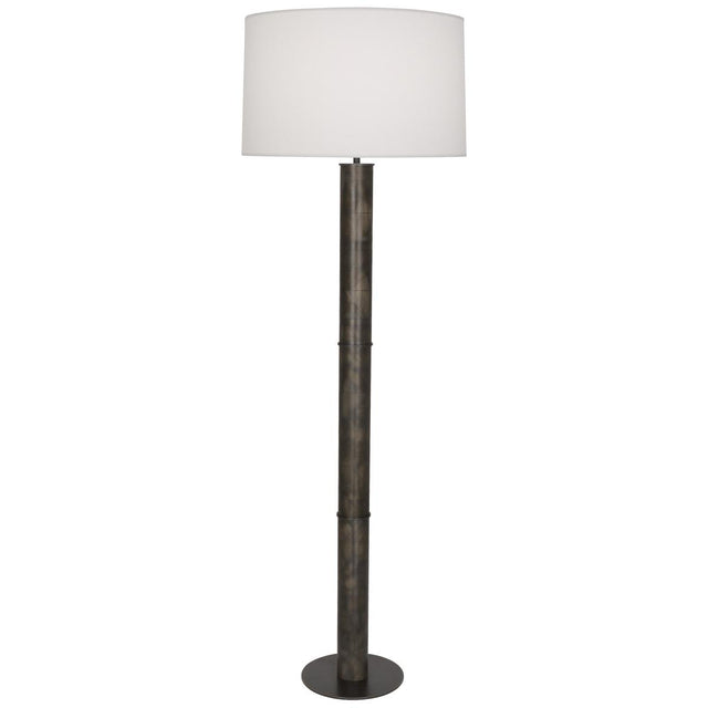 Robert Abbey (Z628) 10" x 62.25" MICHAEL BERMAN BRUT FLOOR LAMP