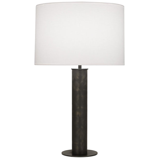 Robert Abbey (Z627) 7" x 28.75" MICHAEL BERMAN BRUT TABLE LAMP