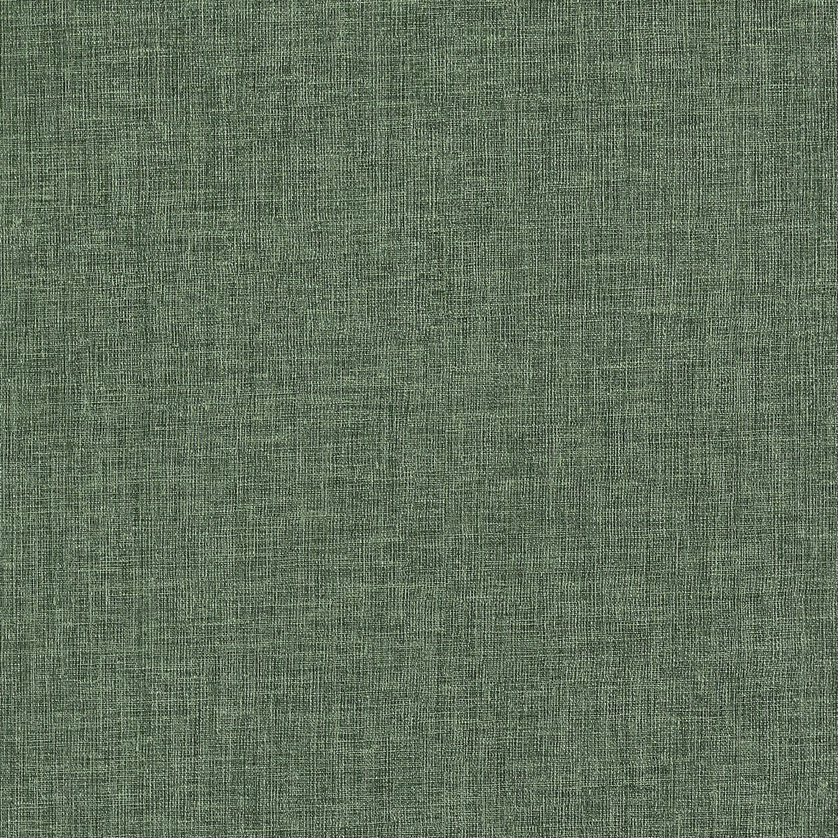 Thibaut Linen Weave Pine Green Wallpaper