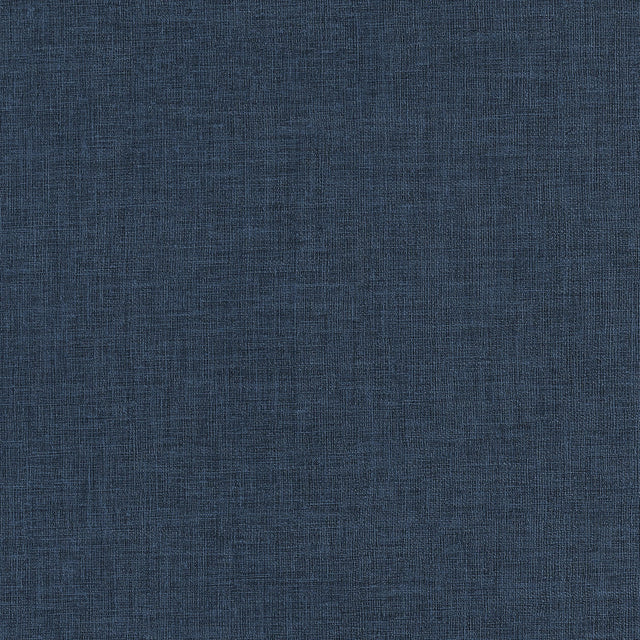 Thibaut Linen Weave Navy Wallpaper