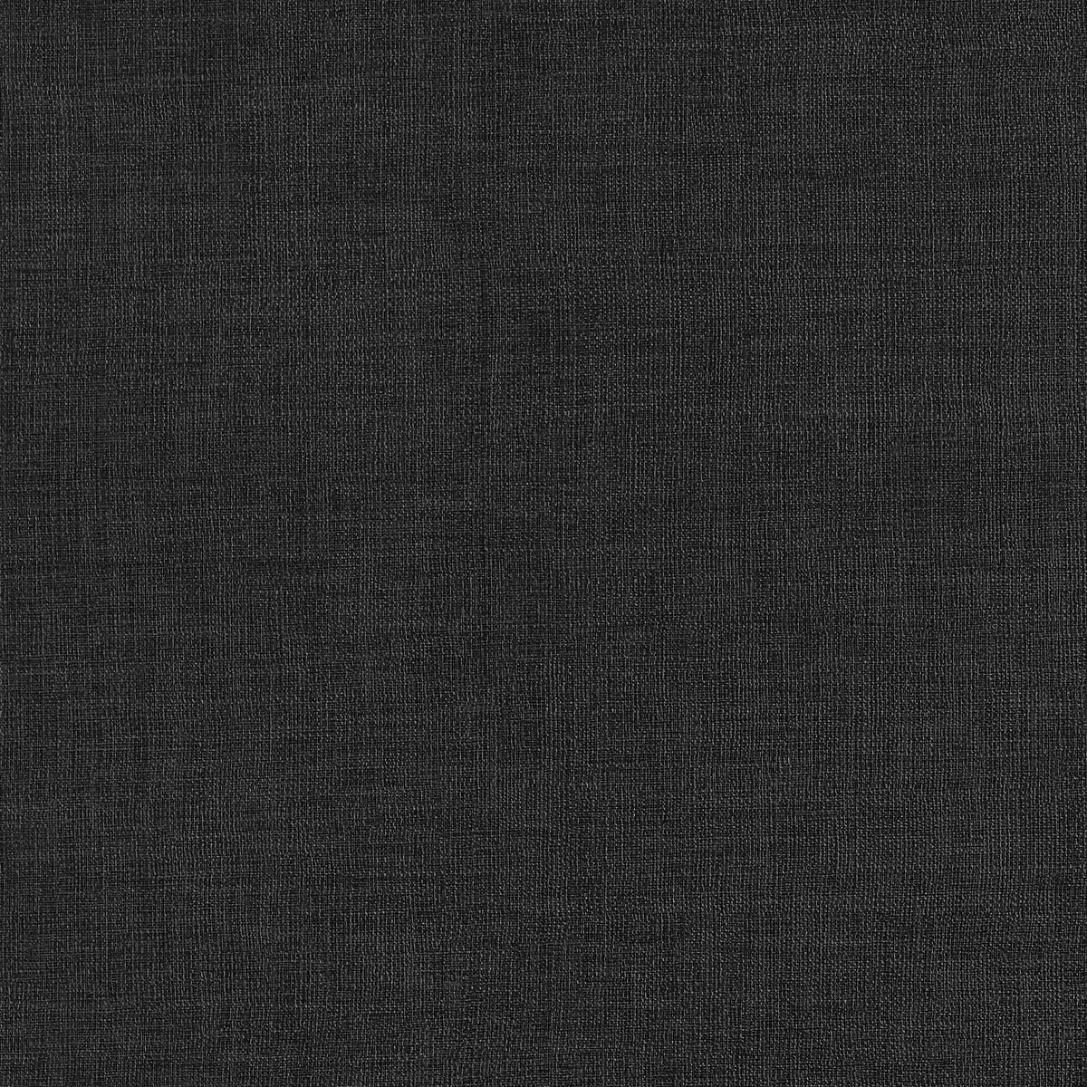 Thibaut Linen Weave Black Wallpaper