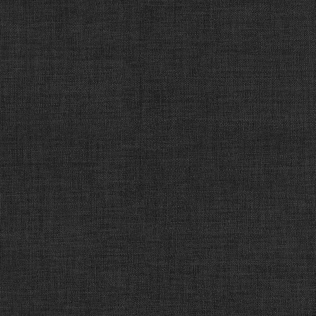 Thibaut Linen Weave Black Wallpaper
