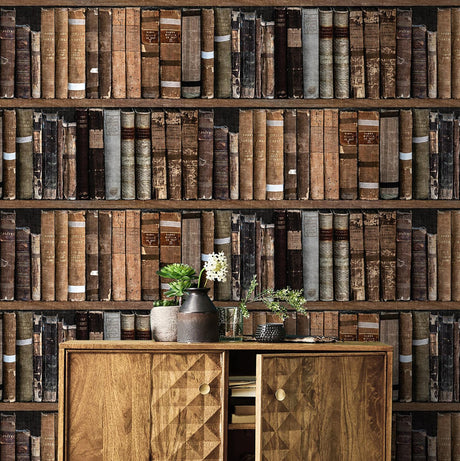 Surface Style By The book Vintage Wallpaper