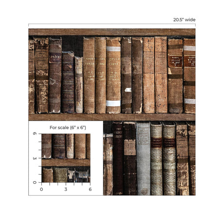 Surface Style By The book Vintage Wallpaper