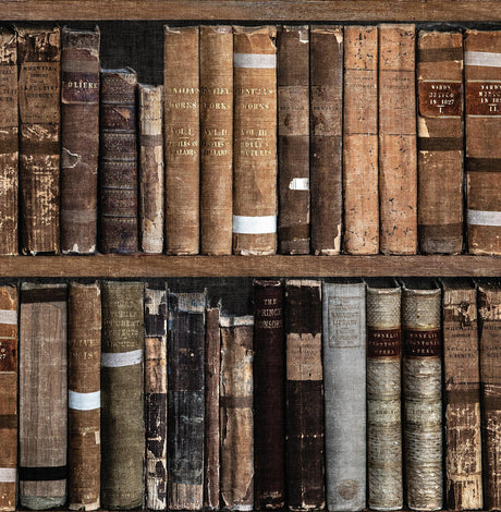 Surface Style By The book Vintage Wallpaper