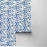 Tommy Bahama Azulejos Porcelain Wallpaper