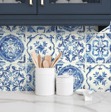 Tommy Bahama Azulejos Porcelain Wallpaper