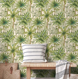 Tommy Bahama Cactus Emporium Azure Wallpaper
