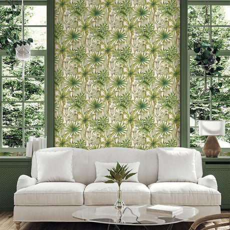 Tommy Bahama Cactus Emporium Azure Wallpaper