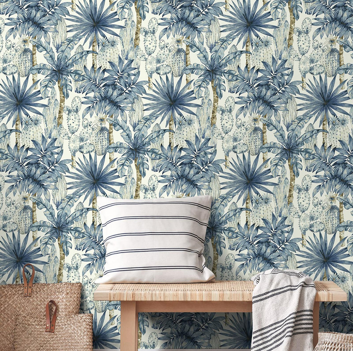 Tommy Bahama Cactus Emporium Jungle Wallpaper